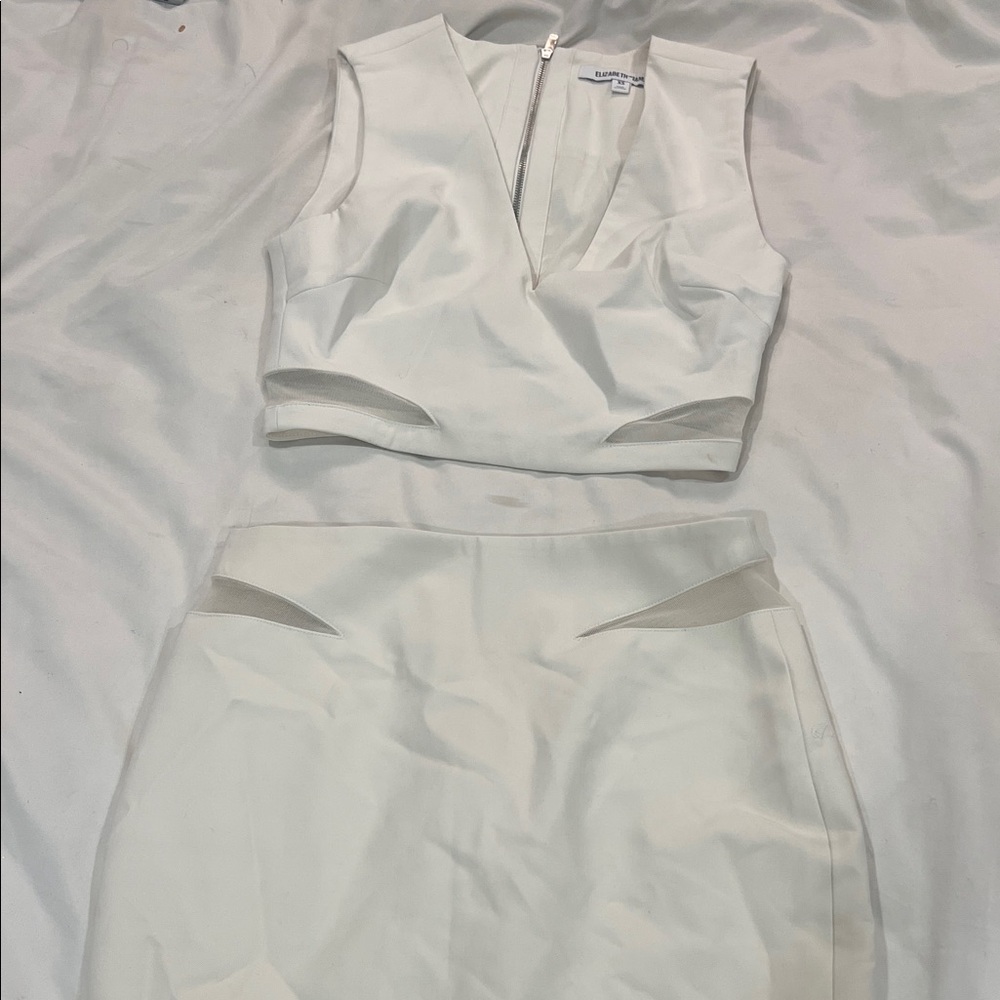 Elizabeth and James White Two Piece